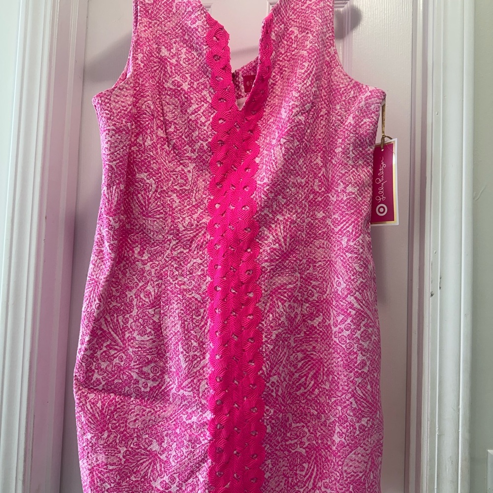 Lilly Pulitzer Pink Dress Size 18